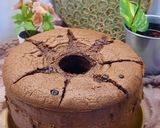 Foto langkah ke 12 dari resep Choco BlackForest Chiffon Cake.