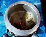 A picture of step 1 of Jeera Rice (in cooker).
