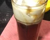 A picture of step 5 of Classic Vanilla-Cinnamon Iced Coffee.