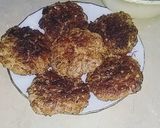 A picture of step 4 of Kachay qeemay k kabab.