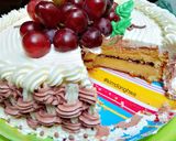 Foto langkah ke 10 dari resep Cake Hias Model Keranjang Anyaman.