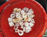 Hình bước làm 2 của món Hải sản ngâm cay