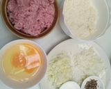 รูปขั้นตอนการทำที่ 1 ของ เบอร์เกอร์ข้าวหมู #riceburger