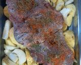 Foto del paso 4 de la receta: Colita de Cuadril al Horno con Papas al Vino