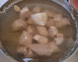 A picture of step 5 of Pork with Three Chiles.