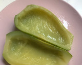 Foto del paso 2 de la receta: Calabacín relleno de soja texturizada