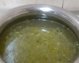 A picture of step 1 of Vegetable Upma.
