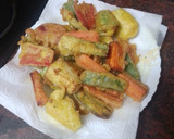 Foto del paso 3 de la receta: Tempura de verduras con alioli