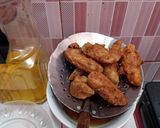 Foto langkah ke 5 dari resep Ayam Krispy Bumbu Ala Richeese Rumahan.