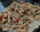 Foto del paso 6 de la receta: Fideos en salsa de pollo y champiñón