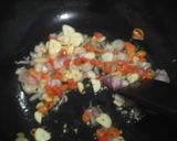Foto langkah ke 5 dari resep Tumis Oncom Leunca.