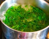 A picture of step 1 of Spinach Paratha (palak ka paratha).