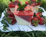 Pas rețetă Panna cotta cu căpșuni! 3 fotografie