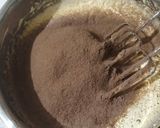 Foto langkah ke 3 dari resep Brownies Kukus Lapis Keju.
