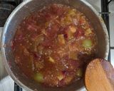 A picture of step 4 of Green Tomato Chutney.