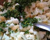 A picture of step 3 of फुलकोबी (cauliflower).