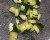 A picture of step 2 of Fruit and vegetable salad.