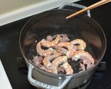 蝦仁蛋炒飯。不用隔夜飯也能粒粒分明!的食譜步驟5照片
