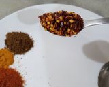 A picture of step 2 of Hyderabadi chicken dum biryani.