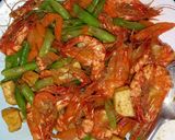 Foto langkah ke 4 dari resep Tumis Buncis Udang.