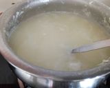 A picture of step 1 of Cheena kesari.