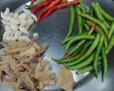 Chilli ginger garlic pickle with left over pickle masala recipe step 1 photo