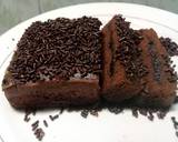 Brownis Coklat Kukus Amanda KW Takaran Sendok langkah memasak 11 foto