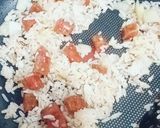 รูปขั้นตอนการทำที่ 2 ของ ข้าวผัดไข่เค็ม,กุนเชียงหมู - เมนูสำหรับคุณลูกชาย🐻