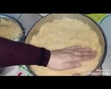 صورة لخطوة 4 من وصفة الكنافه بالمكسرات بدون فرن