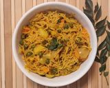 A picture of step 3 of Veggie Vermicelli.