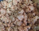 A picture of step 4 of Masoor Dal kababs.