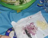 Foto langkah ke 1 dari resep Scrambel egg & beef soup.