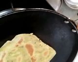 A picture of step 6 of Onion-Palak Paratha.