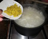 A picture of step 4 of Rice Soup Recipe.