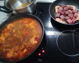 Foto del paso 6 de la receta: Arroz meloso de Atún 🐟 y Langostinos 🦐