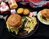 A picture of step 5 of Aloo tikki Burgur.