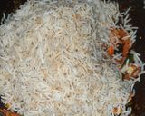 A picture of step 5 of Mexican Rice with Red Sauce.