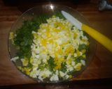 Foto del paso 5 de la receta: Bife de lomo gratinado con ensalada de perejil y huevo