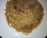 A picture of step 6 of Beef with Indomie.