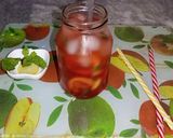 A picture of step 4 of Strawberry Lemonade 🍓🍋🍷.