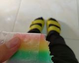 Foto langkah ke 11 dari resep 07. Es Gabus Pelangi.