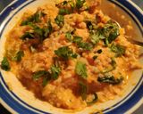 A picture of step 6 of Thai Chicken Curry.