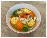Foto langkah ke 8 dari resep Sapo tahu ayam jamur kuah kaldu.