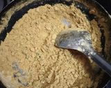A picture of step 1 of Sattu paratha.