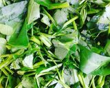 Hình bước làm 2 của món Canh hến rau muống