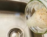 A picture of step 3 of Sourdough Starter.