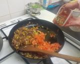 A picture of step 11 of Fussion biryani.