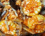 Foto langkah ke 4 dari resep Kerang Bambu Saus Padang.
