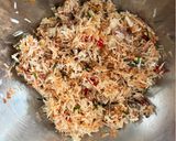 Foto langkah ke 4 dari resep Urab Sayur Bumbu Sangrai.