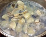 Hình bước làm 3 của món Canh cải con nấu nghêu